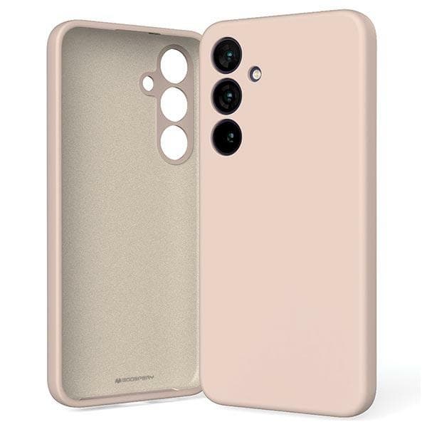 Mercury Telefontaske til Galaxy S24 Plus Silikone - Pink Sand