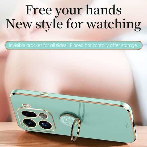 XINLI Mobilskal till Oppo Find X9 Pro Plast Electroplating - Rosa