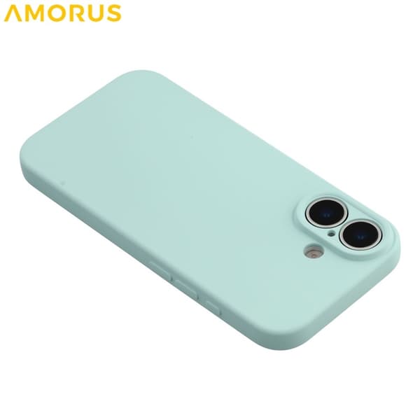 AMORUS Mobilskal till iPhone 17 Precise Cutouts TPU Fiber - Blå Blå