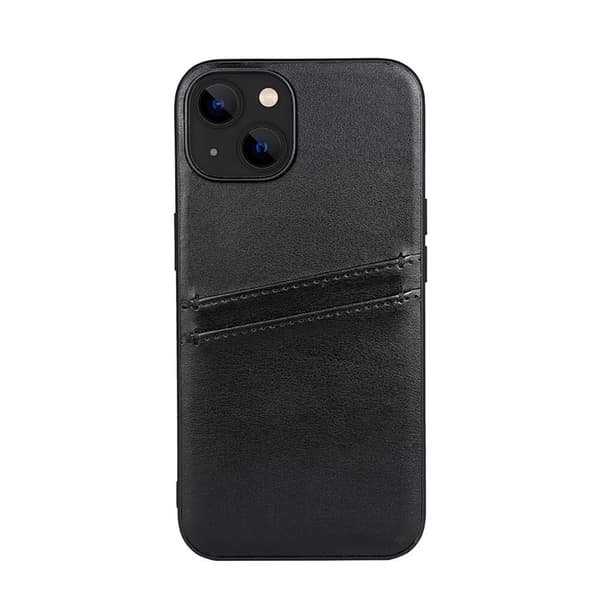 BUFFALO iPhone 14 -kuori korttitaskulla - Musta Black