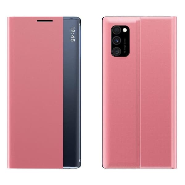 Sleep Flip -kotelo Xiaomi Poco X4 NFC 5G - Pinkki Rosa