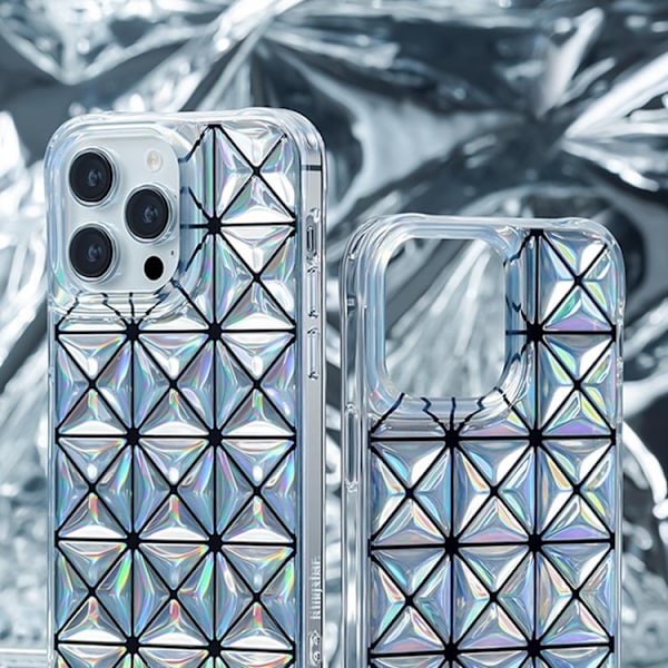 Kingxbar iPhone 14 Pro Max Skal Miya - Vit Vit