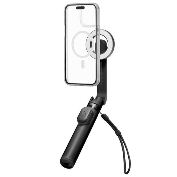 Spigen Magsafe Selfiestick Bluetooth Tripod S571W - Svart Svart
