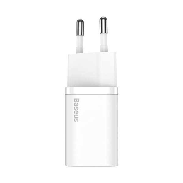 Baseus Super vægadapter USB-C 20 W - Hvid Vit