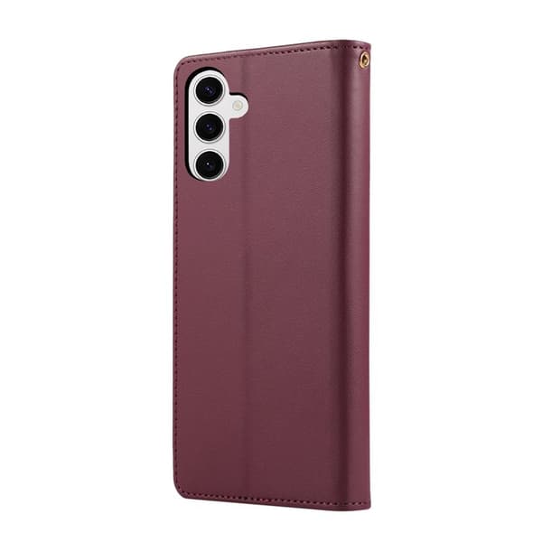Plånboksfodral för Samsung Galaxy S26 Plus RFID-blockerande - Röd