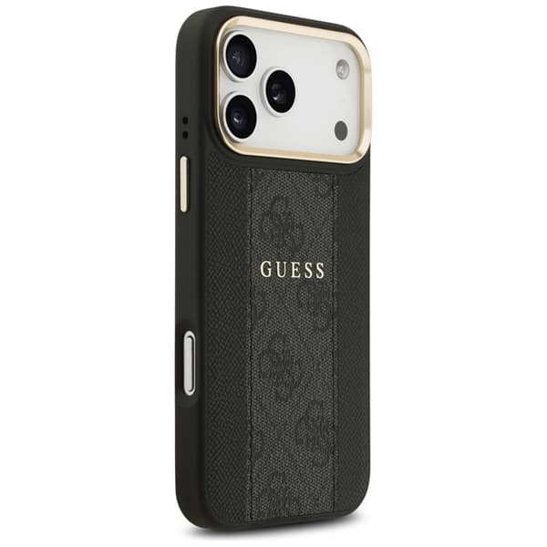 Guess Telefontaske til iPhone 17 Pro Magsafe Stripe - Sort Svart