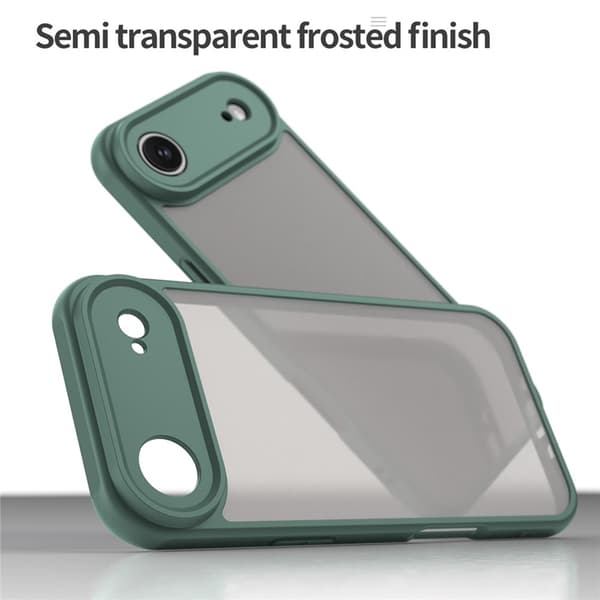 Mobilskal till iPhone Air Frostade krockkuddar Drop Proof - Grön Grön