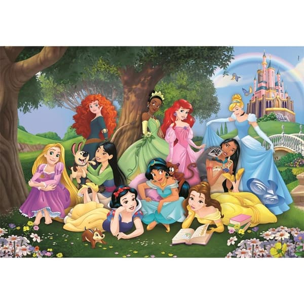 CLEMENTONI Puslespil 104 Stk Disney Prinsesse
