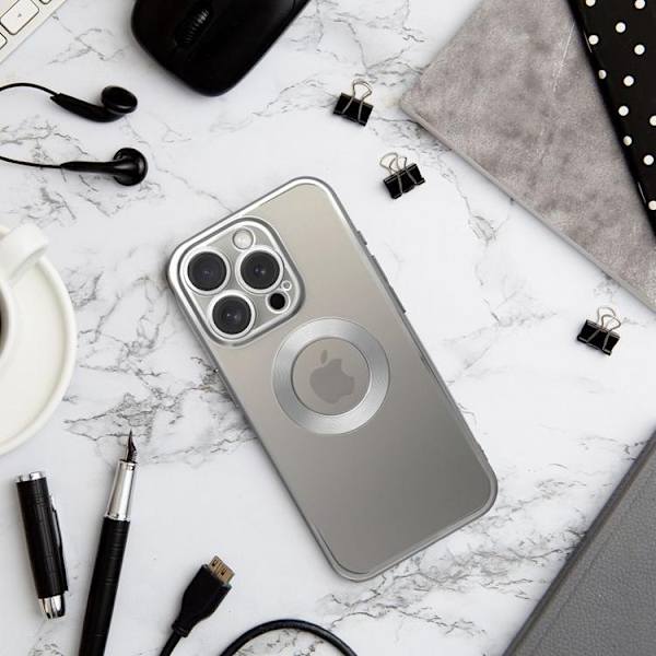 Mobilskal till iPhone 16e Glam - Silver Silver