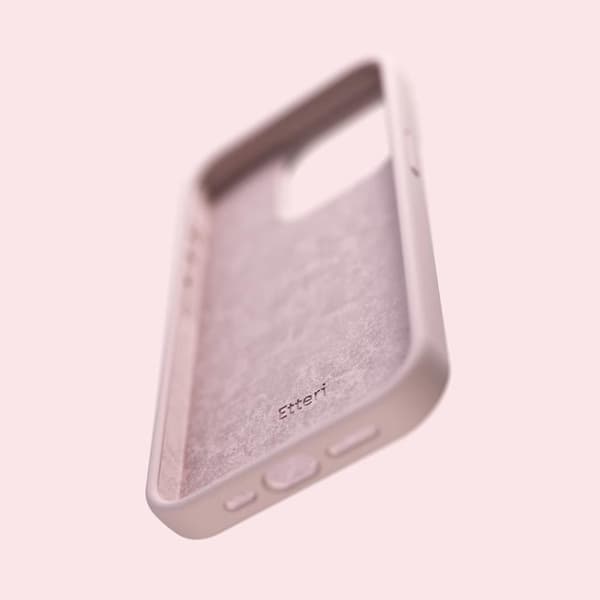Etteri Mobilskal till iPhone 16 Plus Silikon - Ljusrosa Rosa