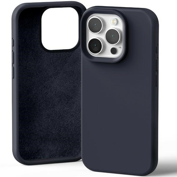 Mercury Mobilskal till iPhone 16 Pro Silikon - Navy Blå