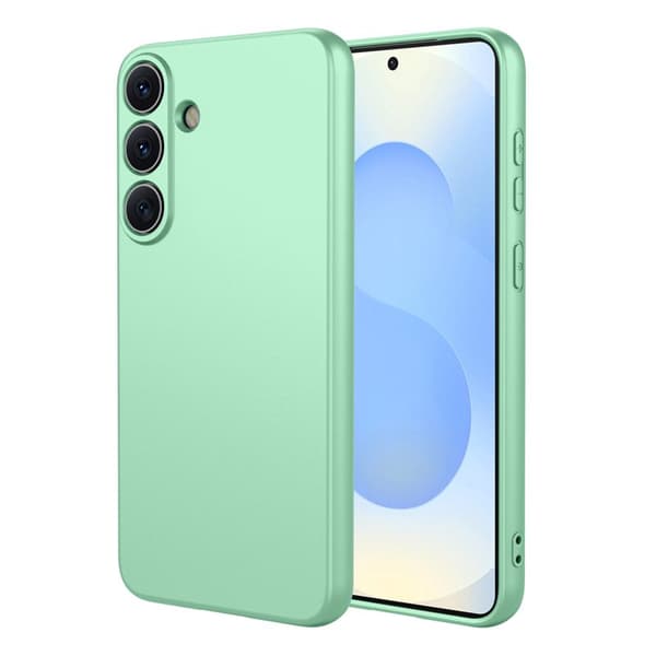 Mobilskal för Samsung Galaxy S26 Plus Mjuk silikon TPU - Matchagrön