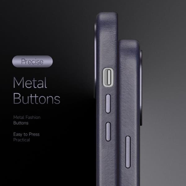 BOOM iPhone 14 Plus Skal Magsafe Äkta Läder - Grön Grön