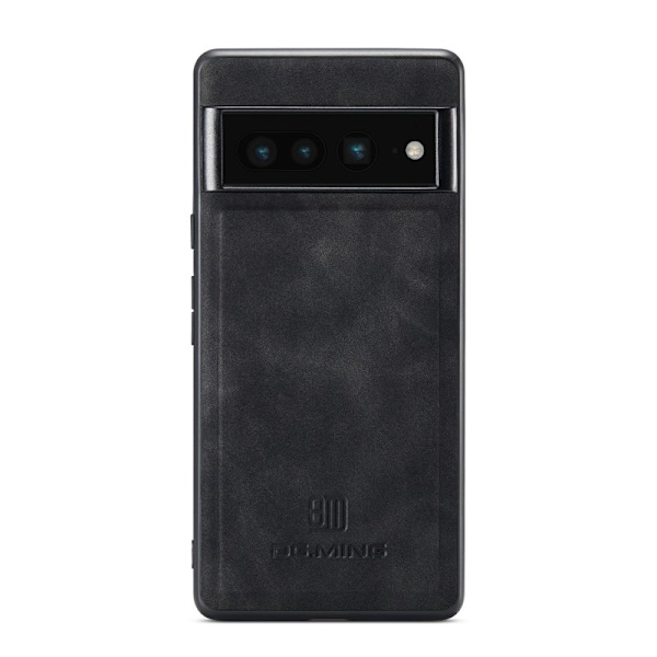 DG.MING Magnetiskt Konstläder Plånboksfodral Google Pixel 7 Pro - Svart
