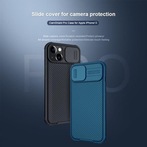 Nillkin iPhone 14 Plus -kuori CamShield Pro - Vihreä Grön