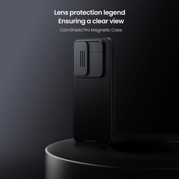NILLKIN Camshield Pro Mobilskal till Samsung Galaxy S25 FE Svart