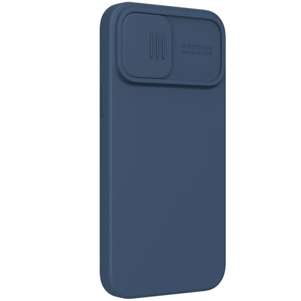 Nillkin CamShield Silky Silikon Skal iPhone 13 Pro Max - Blå Blue