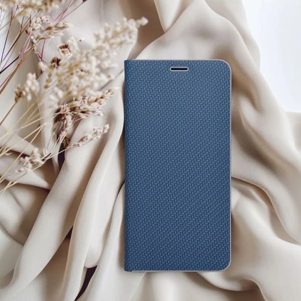 iPhone 16e Pung Etui Luna Carbon - Blå Blå