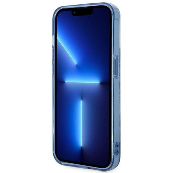 GUESS iPhone 14 Pro Skal Porcelain Collection - Blå