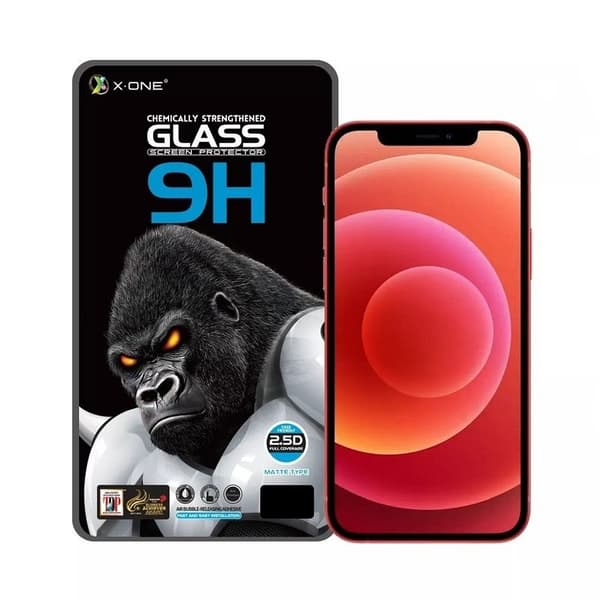 X-One iPhone 14 Pro Karkaistu lasi näytönsuoja Matte Transparent