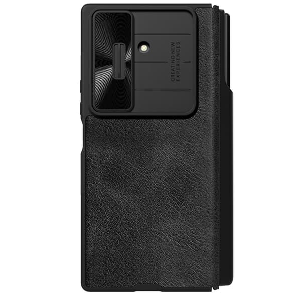 Nillkin Galaxy Z Fold 7 Plånboksfodral Qin Pro Svart