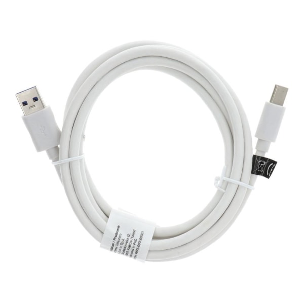 USB-kabel - USB-C 3.0 C393 2m - Hvid 1,8A