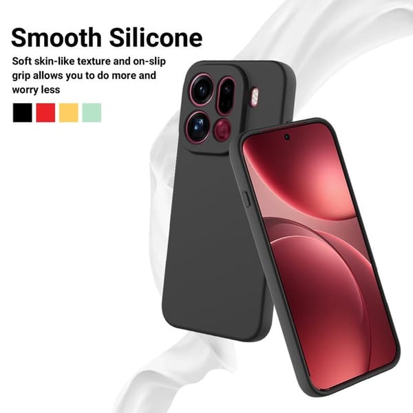 Mobilskal till Oppo Find X9 Pro 5G Silikon - Svart