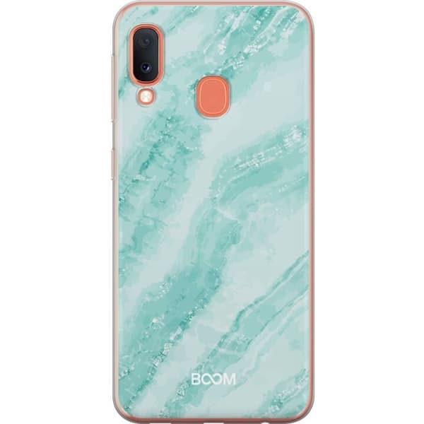 Mobilskal till Samsung Galaxy A20e med Mint Marble