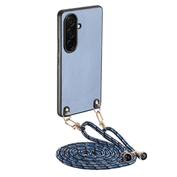 Mobilskal för Samsung Galaxy S26 Plus Kolfiber Hybrid - Blå