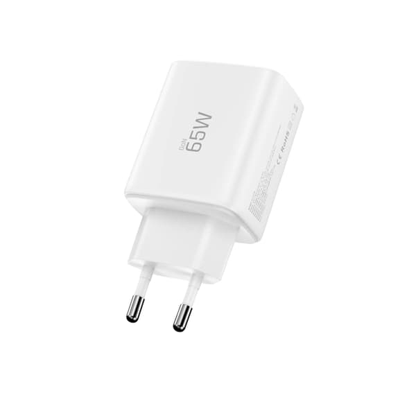 Tech-Protect 3-Port Snabbladdare PD 65W QC3.0 NCA65W-GAN Vit
