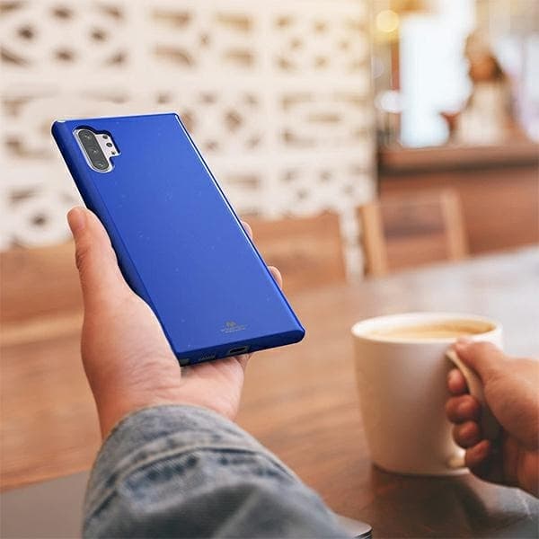 Mercury Mobilskal till iPhone 14 Pro Jelly - Marinblå