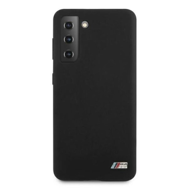 BMW Silikone Cover M Collection Galaxy S21 5G - Sort Black