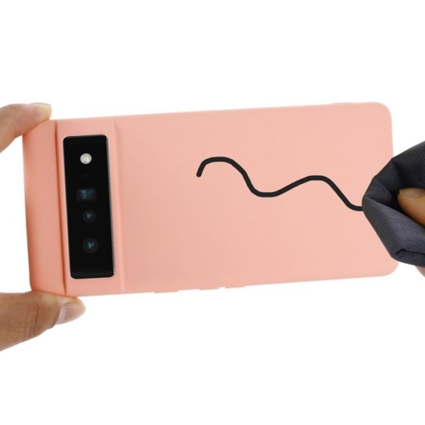 Google Pixel 7 Pro Case Flydende Silikone - Pink