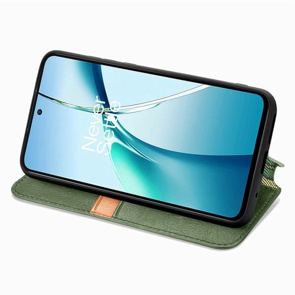 Plånboksfodral för Samsung Galaxy S26 Plus Konstläder - Grön