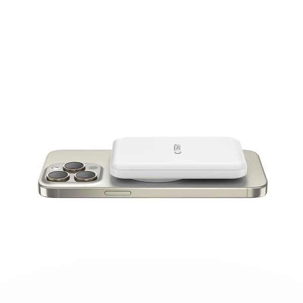 Magsafe Powerbank 5000mah PB10 LifeMag - Hvid Vit