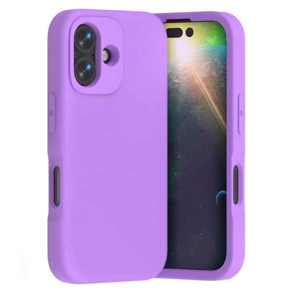 Mobilskal till iPhone 16 Shockproof EVA - Lila Lila