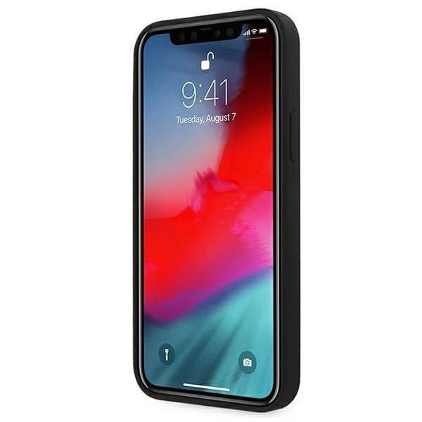 BMW Case Silikon Signature iPhone 12 mini 5,4" skal Svart Svart
