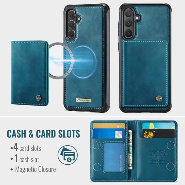 CaseMe Mobilskal för Samsung Galaxy S26 Plus Magnetiskt PC + TPU - Grön