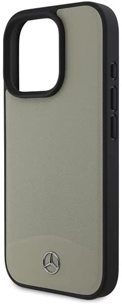Mercedes Mobilskal till iPhone 16 Pro Max MagSafe Textured Plain Läder Beige
