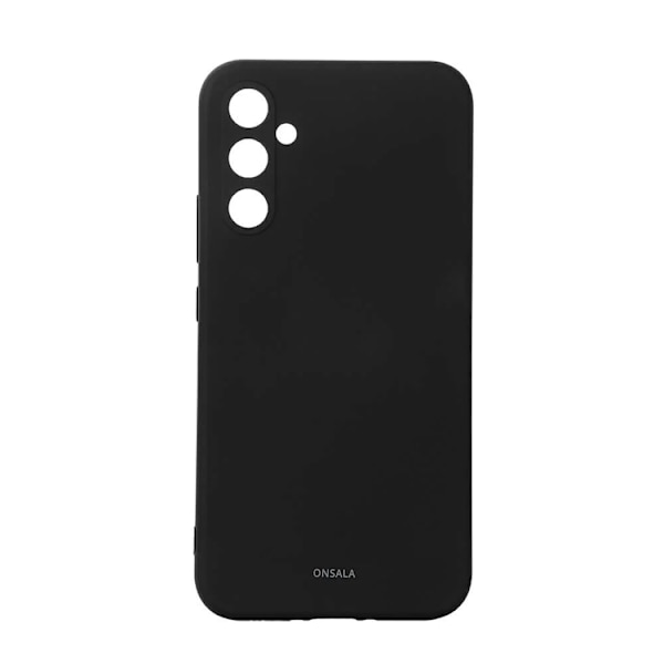 Onsala telefonetui til Galaxy A35 5G Silicone Feeling - Sort Svart