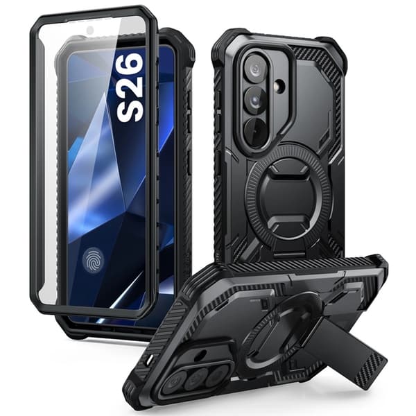 SupCase Mobilskal För Galaxy S26 Magsafe IBLSN Armorbox - Svart Svart