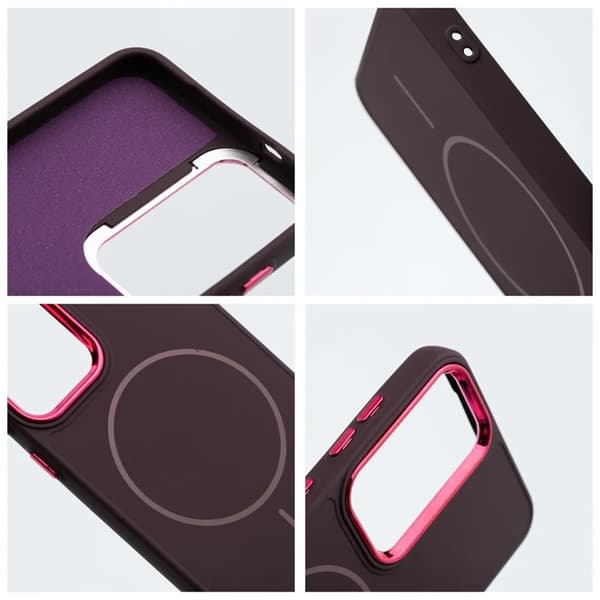 Telefontaske til Galaxy A56 Magsafe Frame - Lilla Lila