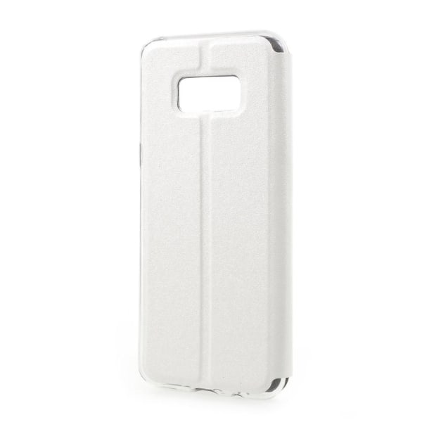 Slide to Answer Cover til Samsung Galaxy S8 Plus - Hvid White