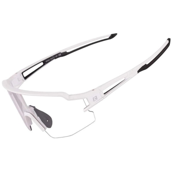 Rockbros photochromic UV400 Cykelglasögon - Vit