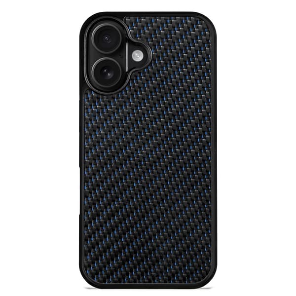 Mobilskal till iPhone 17 Aramid Fiber Shockproof - Blå Blå