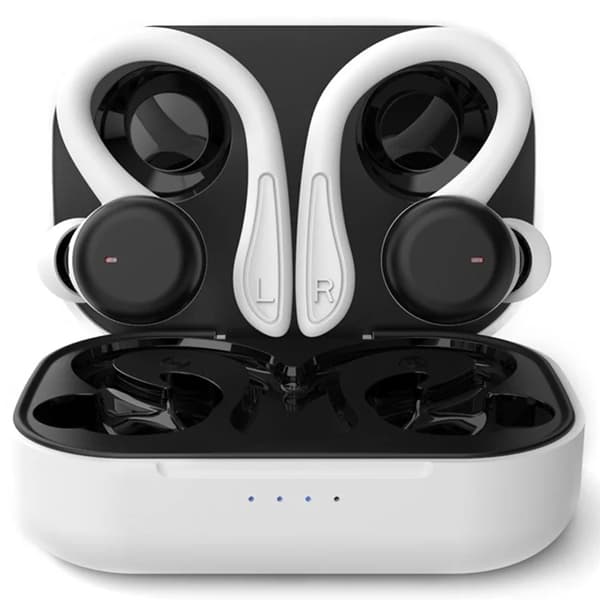 Vattentäta Bluetooth In-Ear SportHörlurar IPX6 T40 - Vit Vit