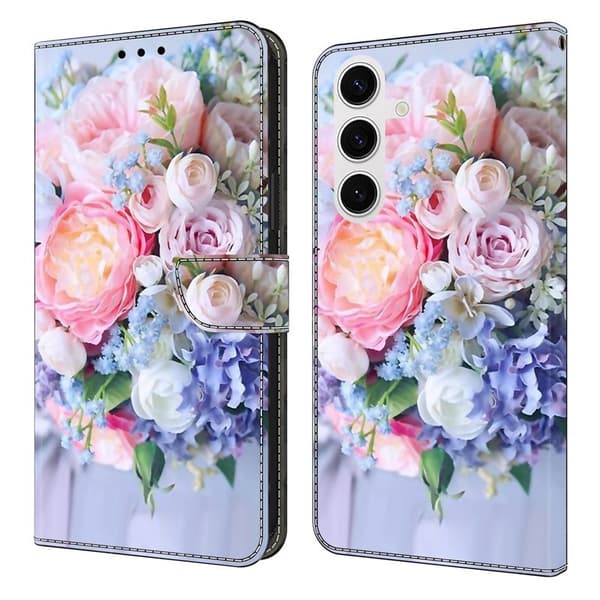 Plånboksfodral för Samsung Galaxy S26 Plus Magnetiskt Konstläder - Färgglad