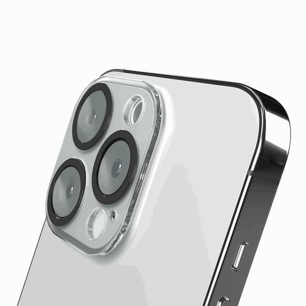 SBS iPhone 14 Pro Max/14 Pro Kameralinsskydd Härdat Glas D3O