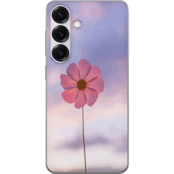 Mobilskal till Samsung Galaxy S25 med Rosa blomma