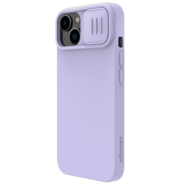 Nillkin iPhone 14 Plus Case Magsafe CamShield Silicone - Purppura